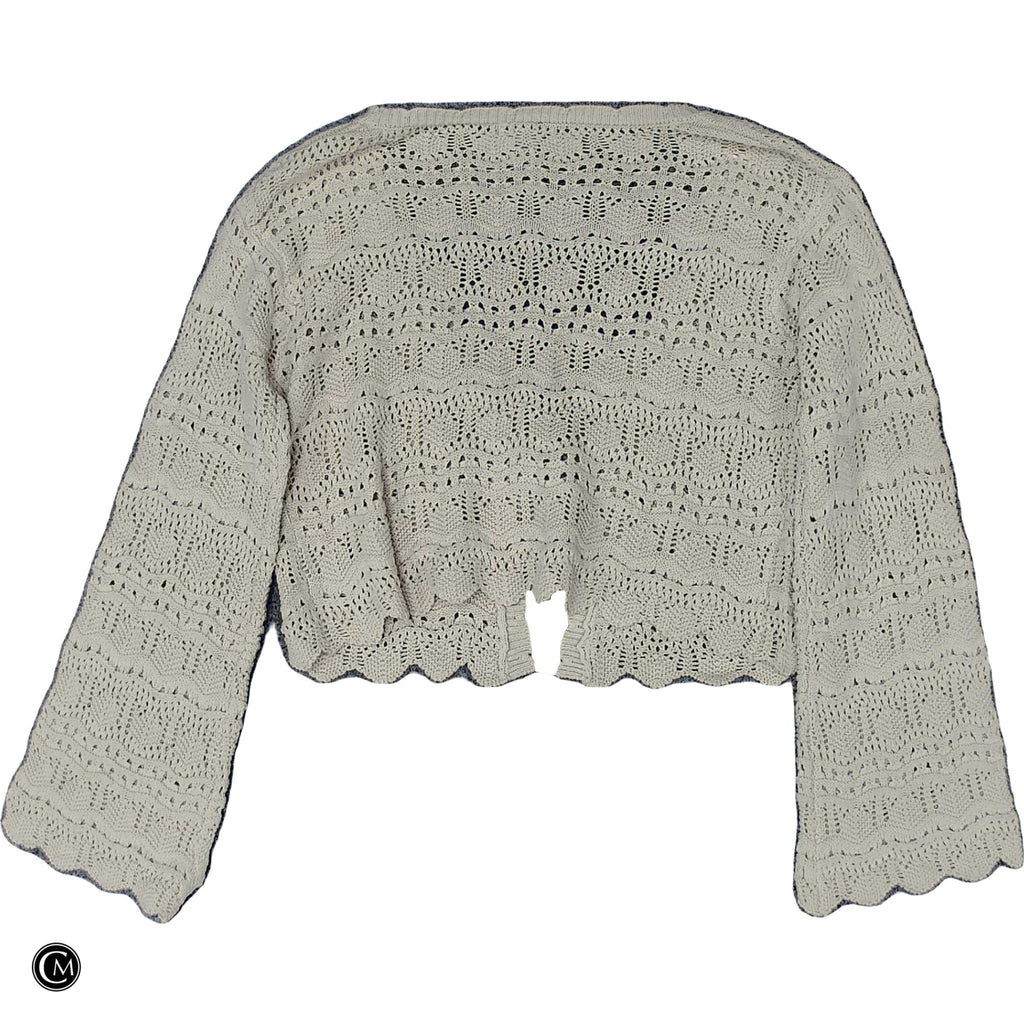 Sweater Cardigan By Sincerely Jules In Cream, Size: Xl