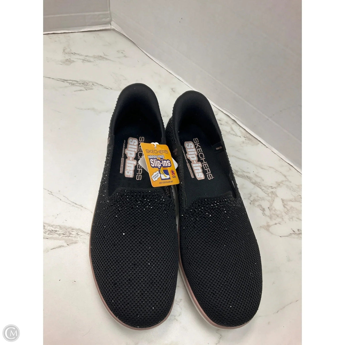 Shoes Athletic By Skechers In Black, Size: 9
