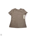 Top Short Sleeve Basic By A New Day In Brown, Size: S