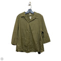 Top Long Sleeve By Chicos In Green, Size: Xl