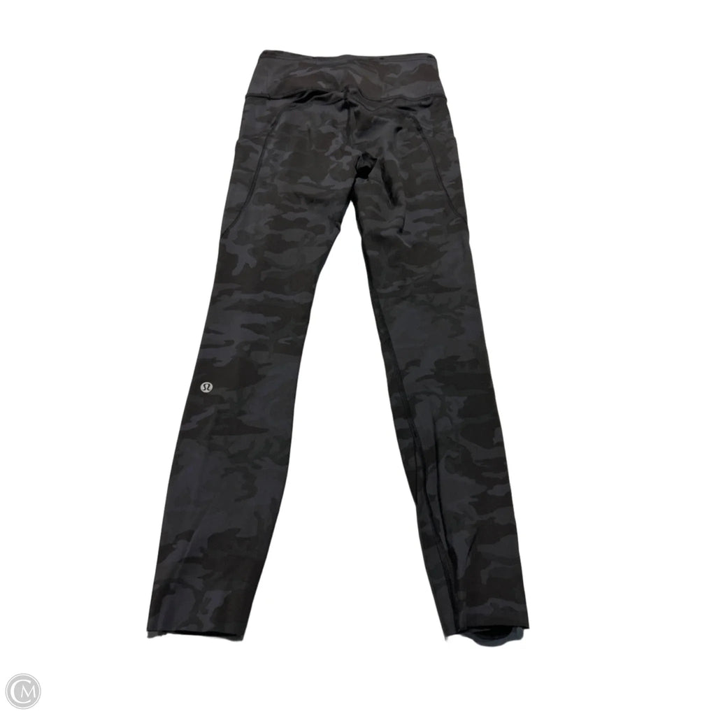 Athletic Pants By Lululemon In Camouflage Print, Size: 4