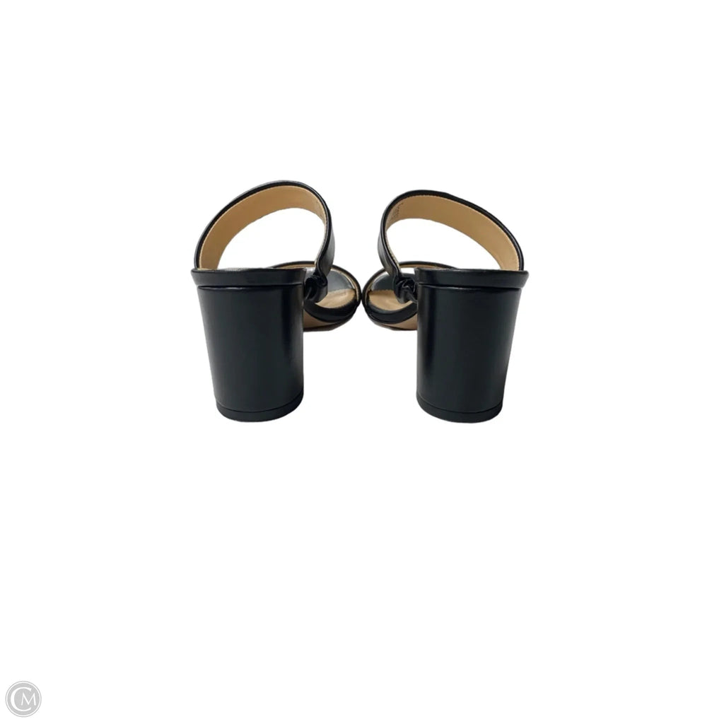 Sandals Heels Block By J. Crew In Black, Size: 6.5