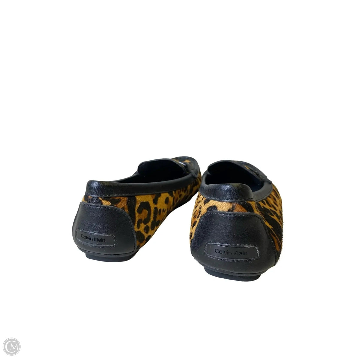 Shoes Flats By Calvin Klein In Animal Print, Size: 7.5