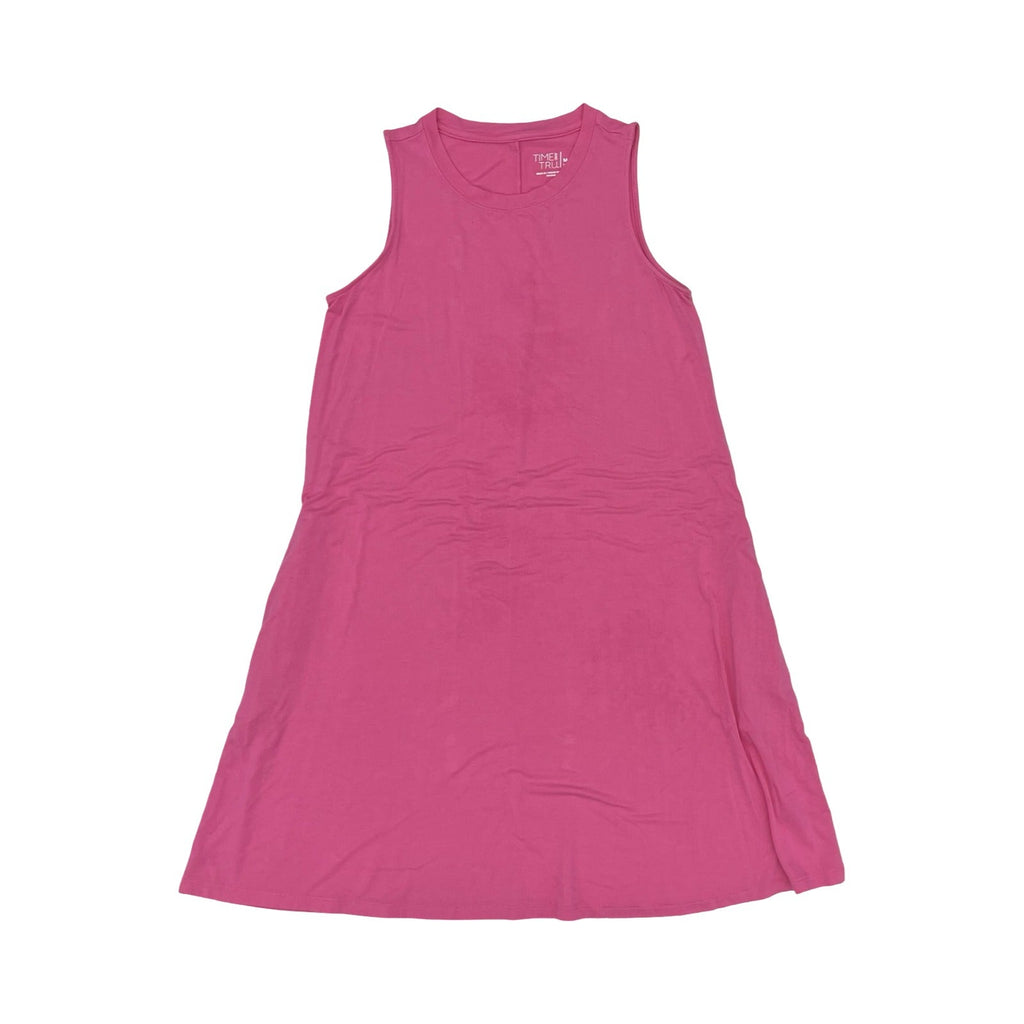 Dress Casual Short By Time And Tru In Pink, Size:M