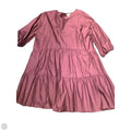 Dress Casual Short By A New Day In Maroon, Size: Xxl