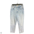 Jeans Straight By Abercrombie And Fitch In Blue Denim, Size: 4