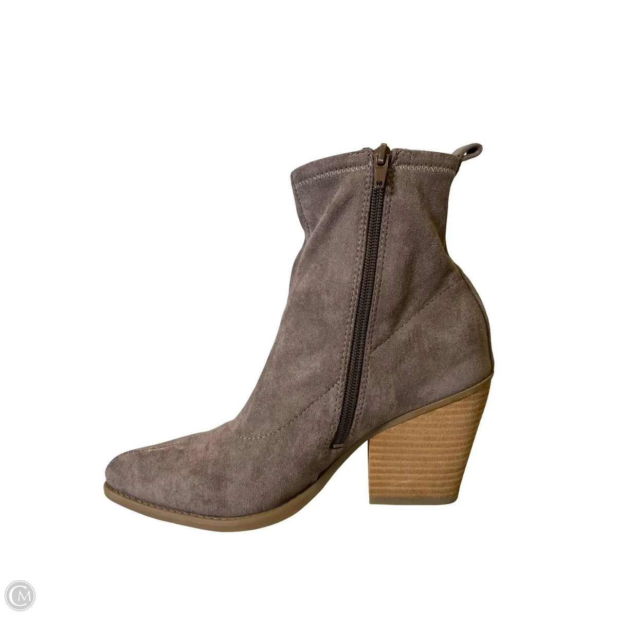 Boots Ankle Heels By Naturalizer In Brown, Size: 8.5W