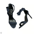 Sandals Heels Stiletto By Banana Republic In Blue, Size: 8.5