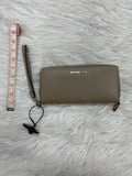Wallet By Michael By Michael Kors In Taupe, Size:Large