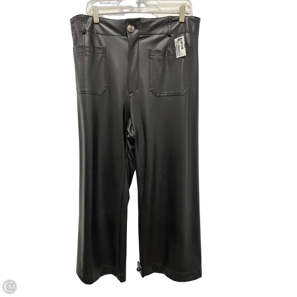 Pants Wide Leg By Maeve In Black, Size: 14