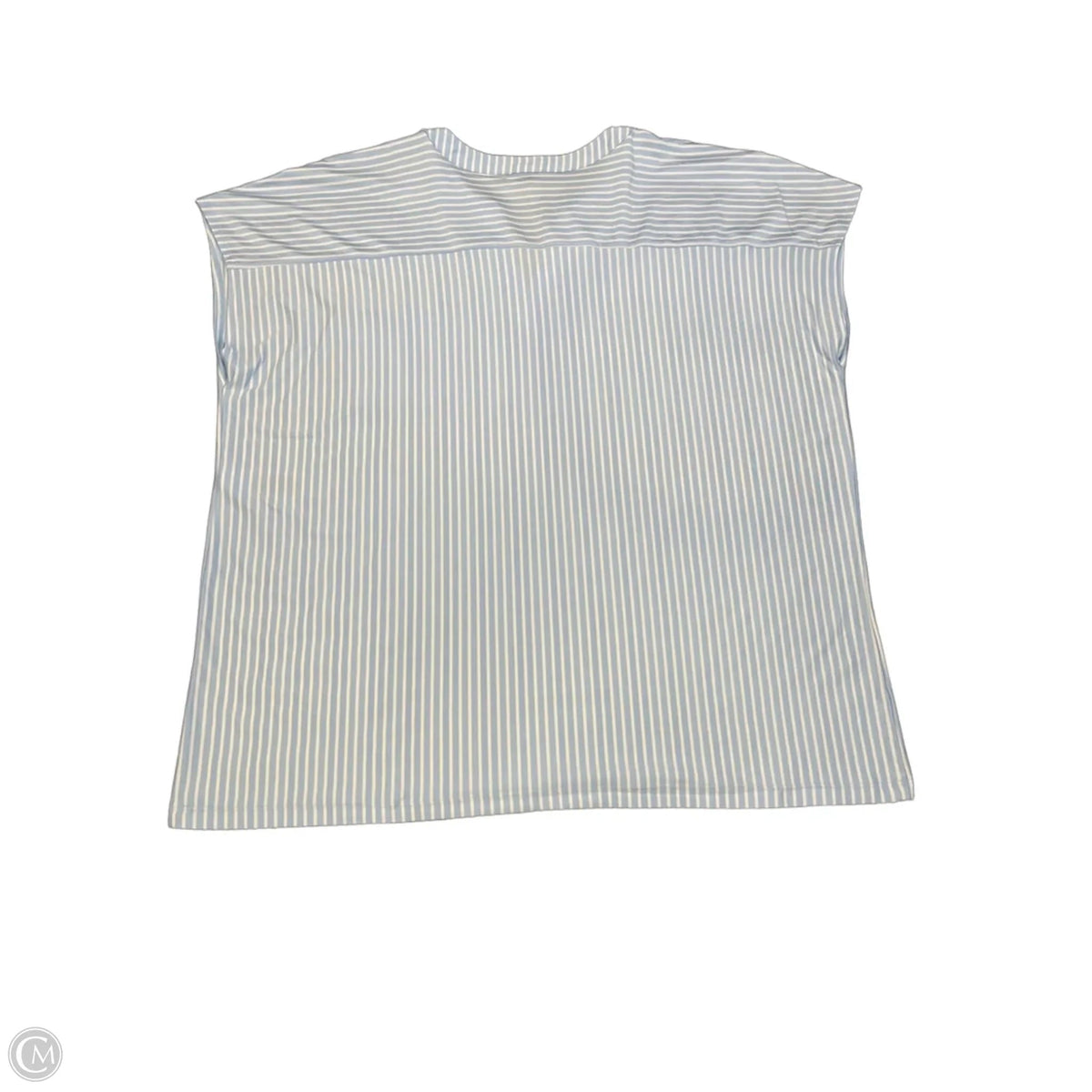 Blouse Sleeveless By Jones New York In Blue, Size: Xl