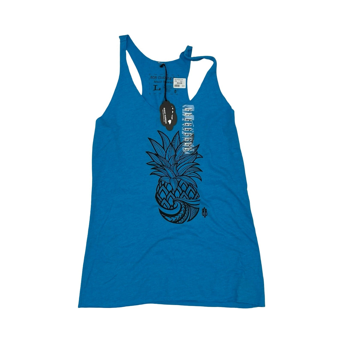 Tank Top By Cmf In Blue, Size:L