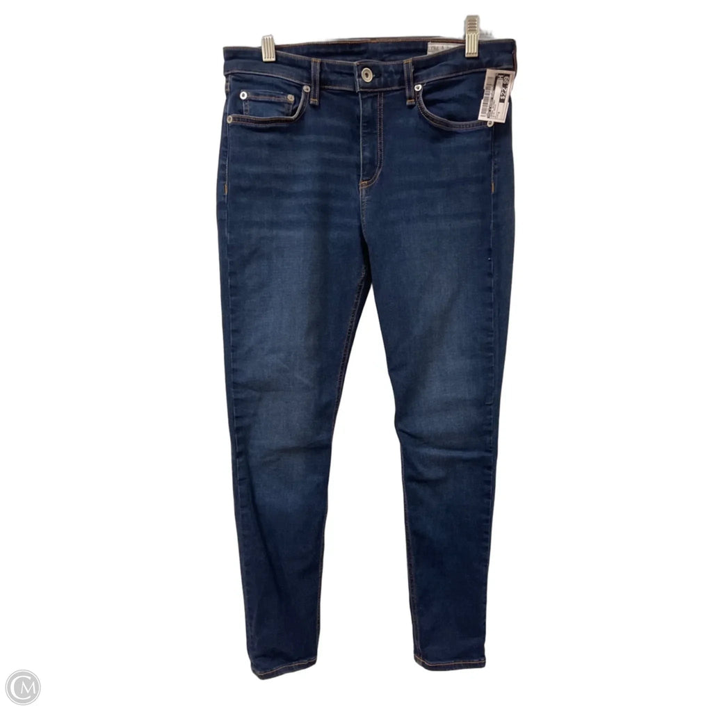 Jeans Skinny By Rag & Bones Jeans In Blue Denim, Size: 8