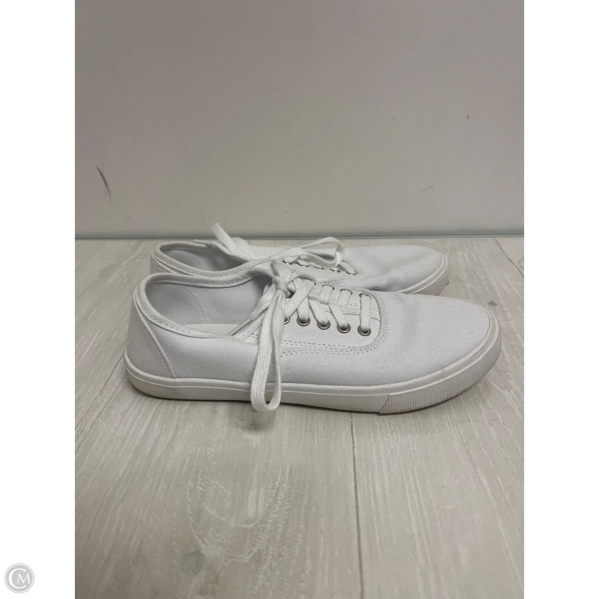 Shoes Sneakers By Time And Tru In White, Size: 7.5