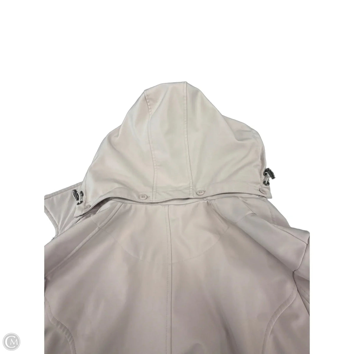 Coat Trench Coat By Calvin Klein In Pink, Size: 1x