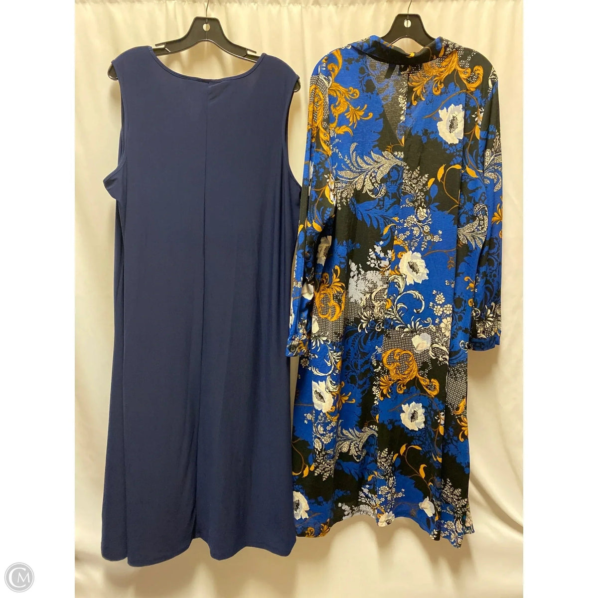 Dress Set 2pc By Clothes Mentor In Navy, Size: 2x