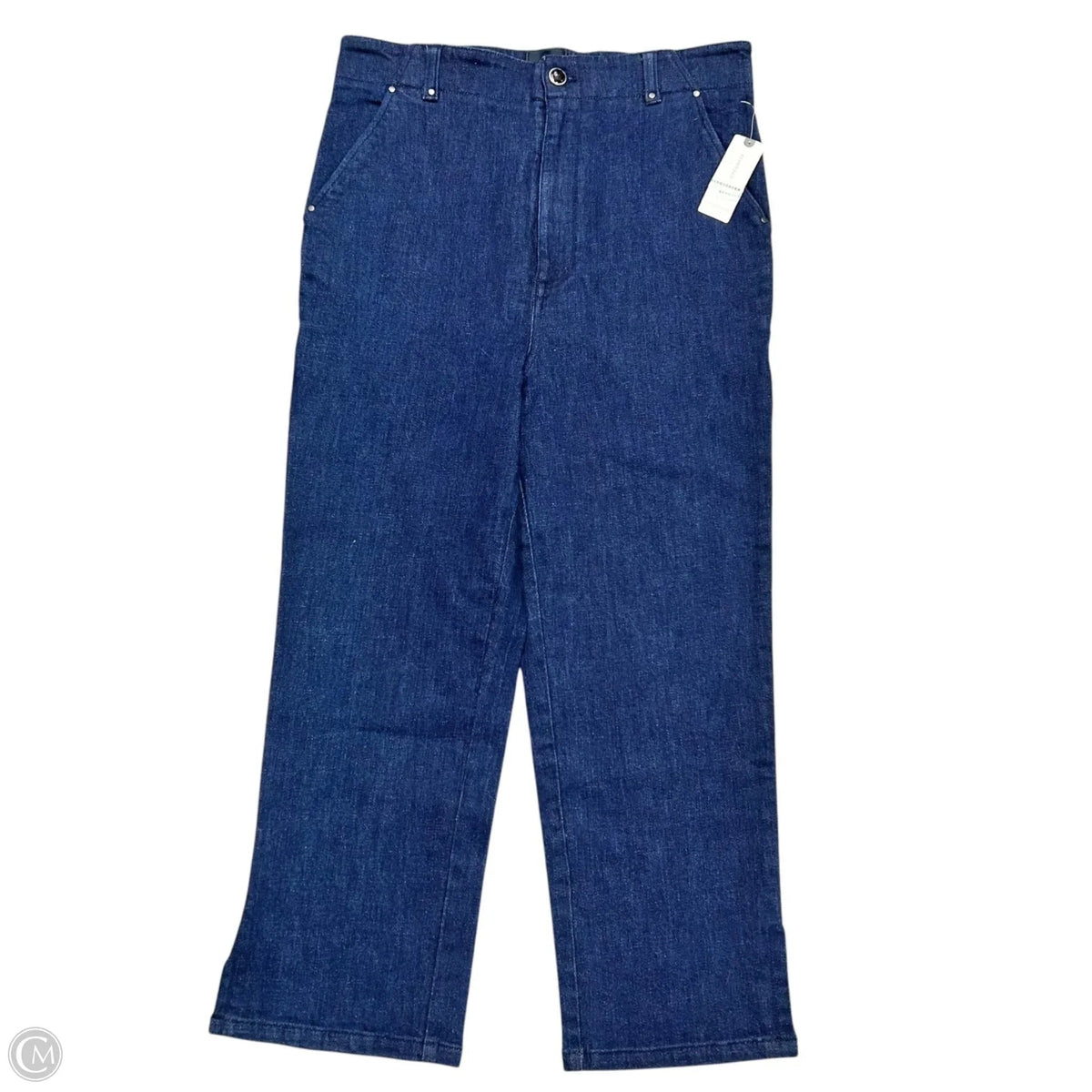 Jeans Cropped By Maeve In Blue Denim, Size: 20