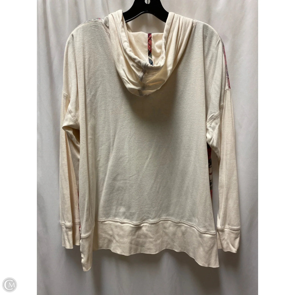 Top Long Sleeve By Chaps In Cream, Size: Xl