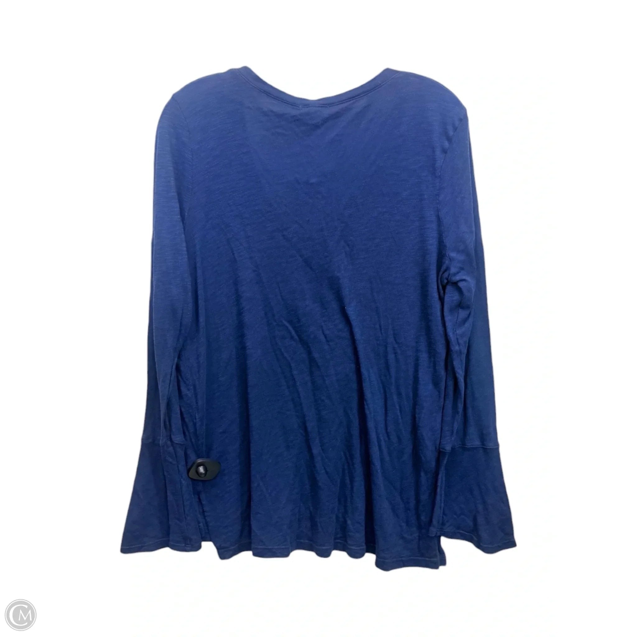 Top Long Sleeve Basic By Splendid In Blue, Size: L