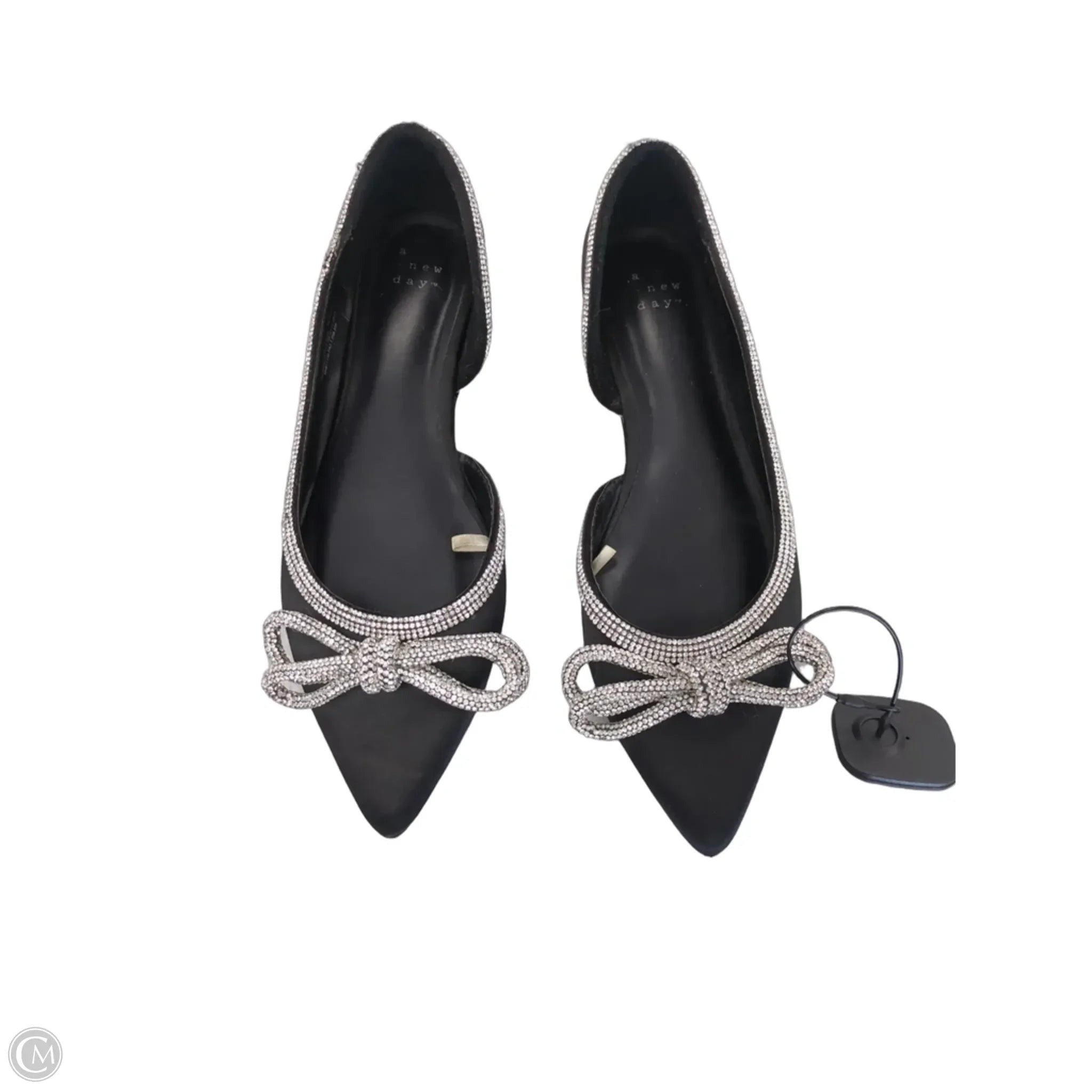 Shoes Flats By A New Day In Black, Size: 8