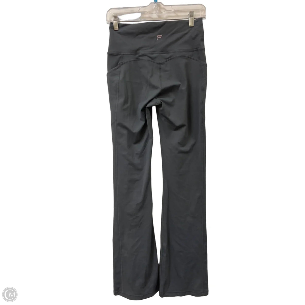 Athletic Leggings By Fabletics In Grey, Size: M