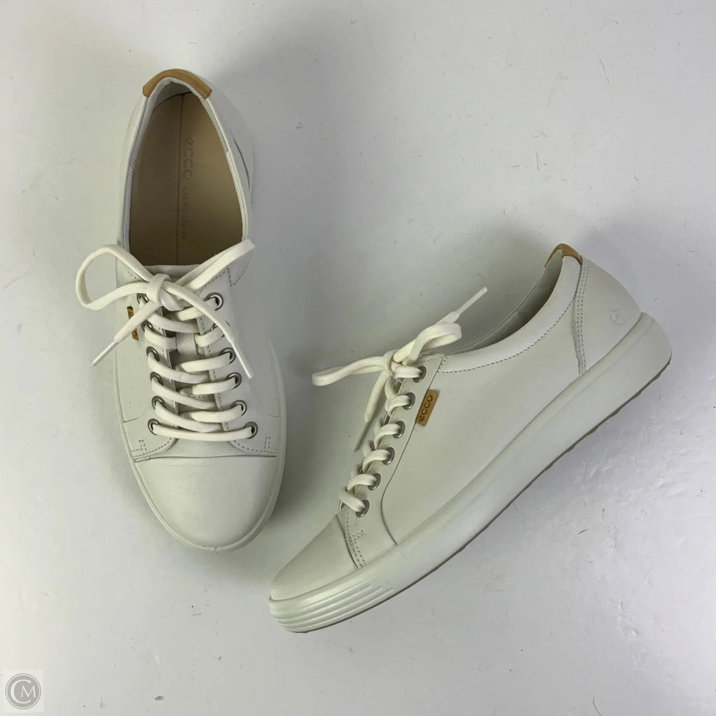 Shoes Sneakers By Ecco In White, Size: 9