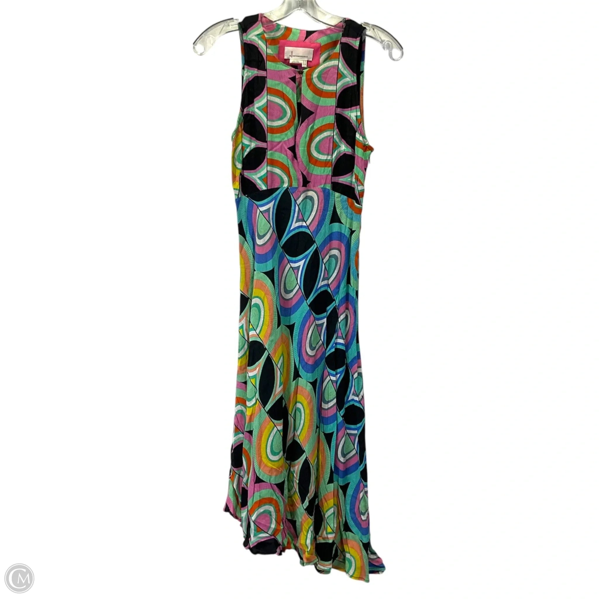 Dress Casual Midi By Anthropologie In Multi-colored, Size: 2