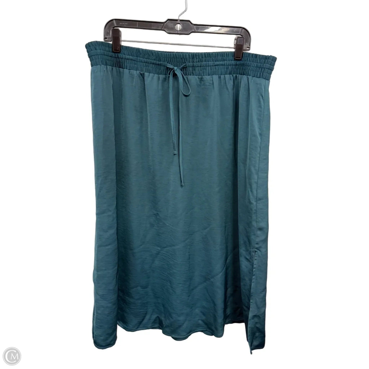 Skirt Midi By A New Day In Teal, Size: Xxl