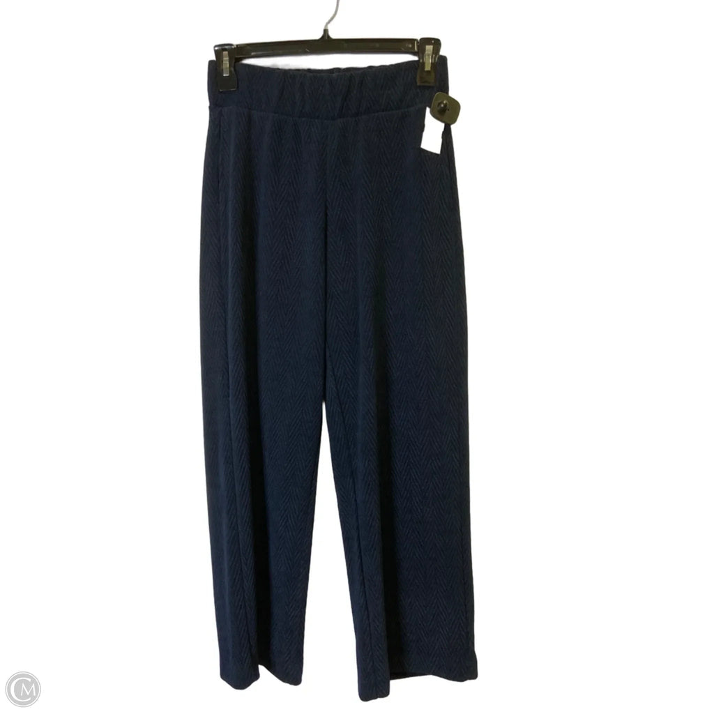 Pants Wide Leg By 90 Degrees By Reflex In Navy, Size: S