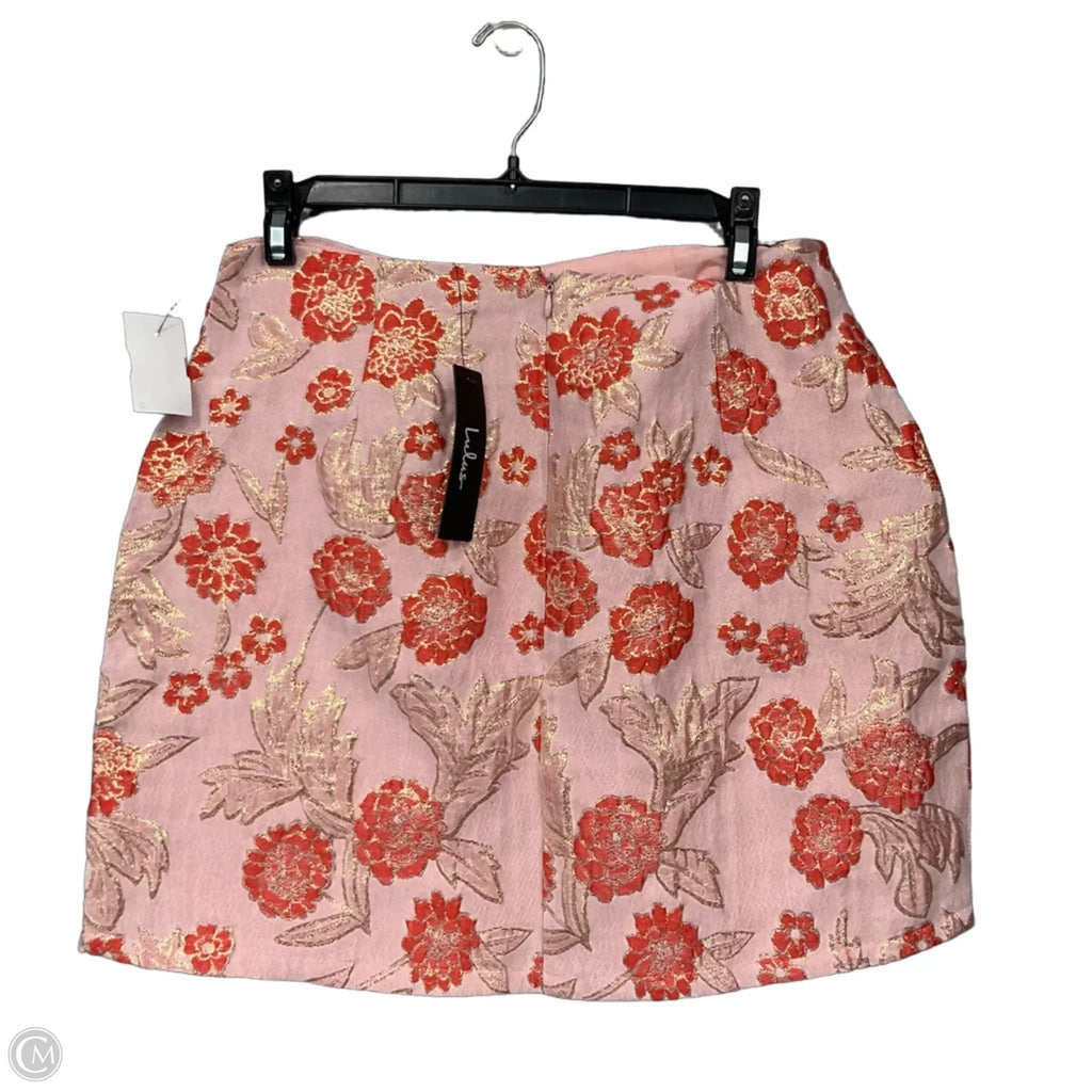 Skirt Mini & Short By Lulus In Pink, Size: M