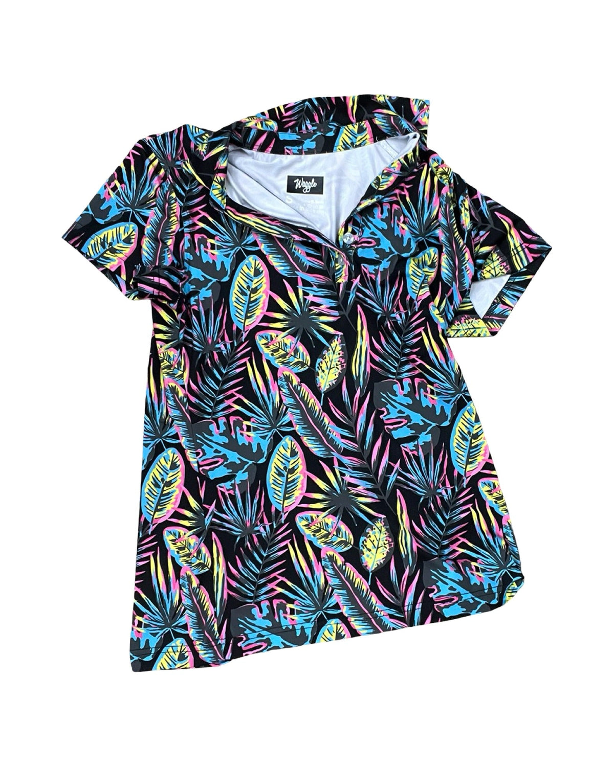 Top Ss By Clothes Mentor In Black & Pink, Size:S