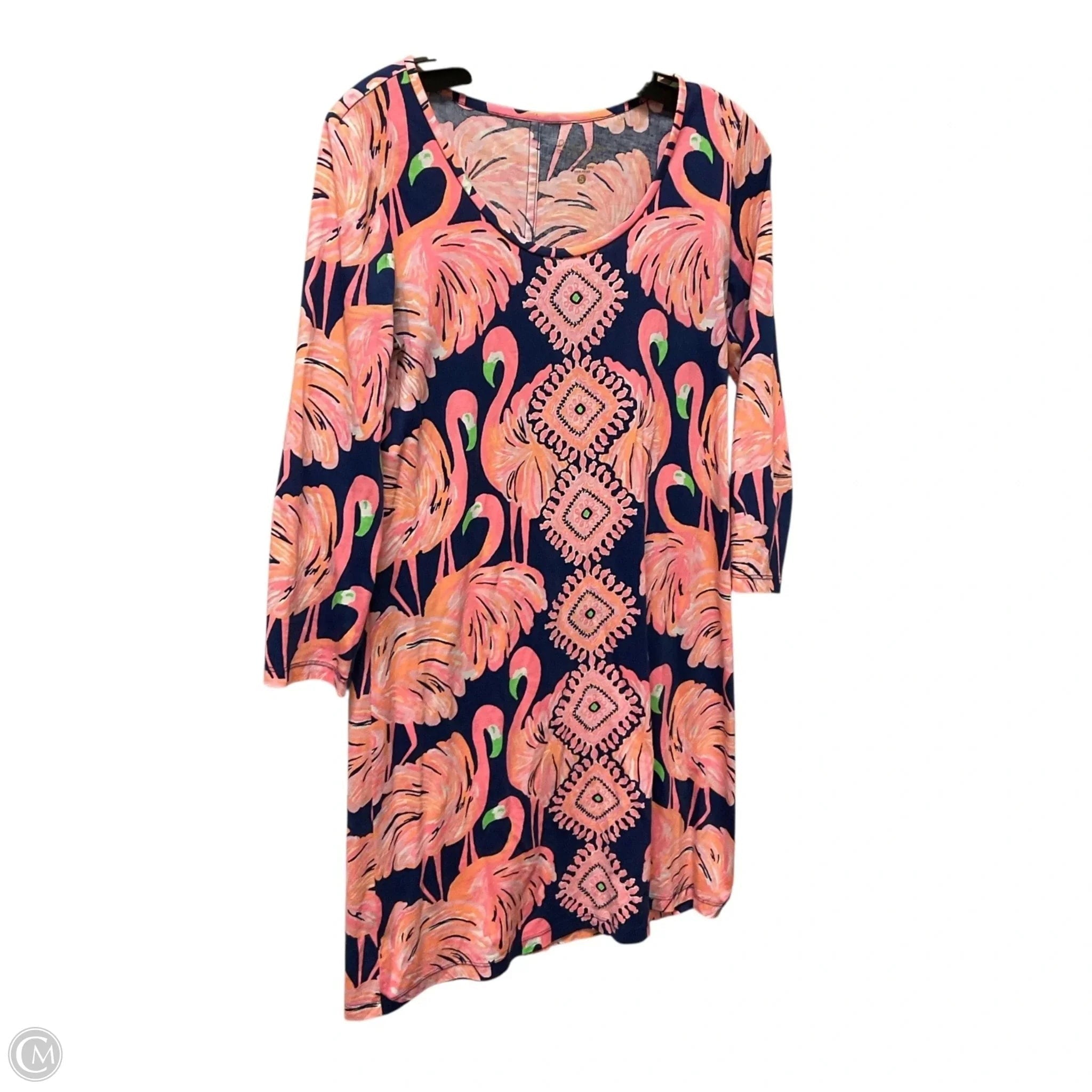 Dress Designer By Lilly Pulitzer In Blue & Pink, Size: S