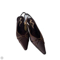 Shoes Heels Kitten By Nina In Brown, Size: 8