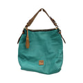 Handbag Designer By Dooney And Bourke In Teal, Size:Large