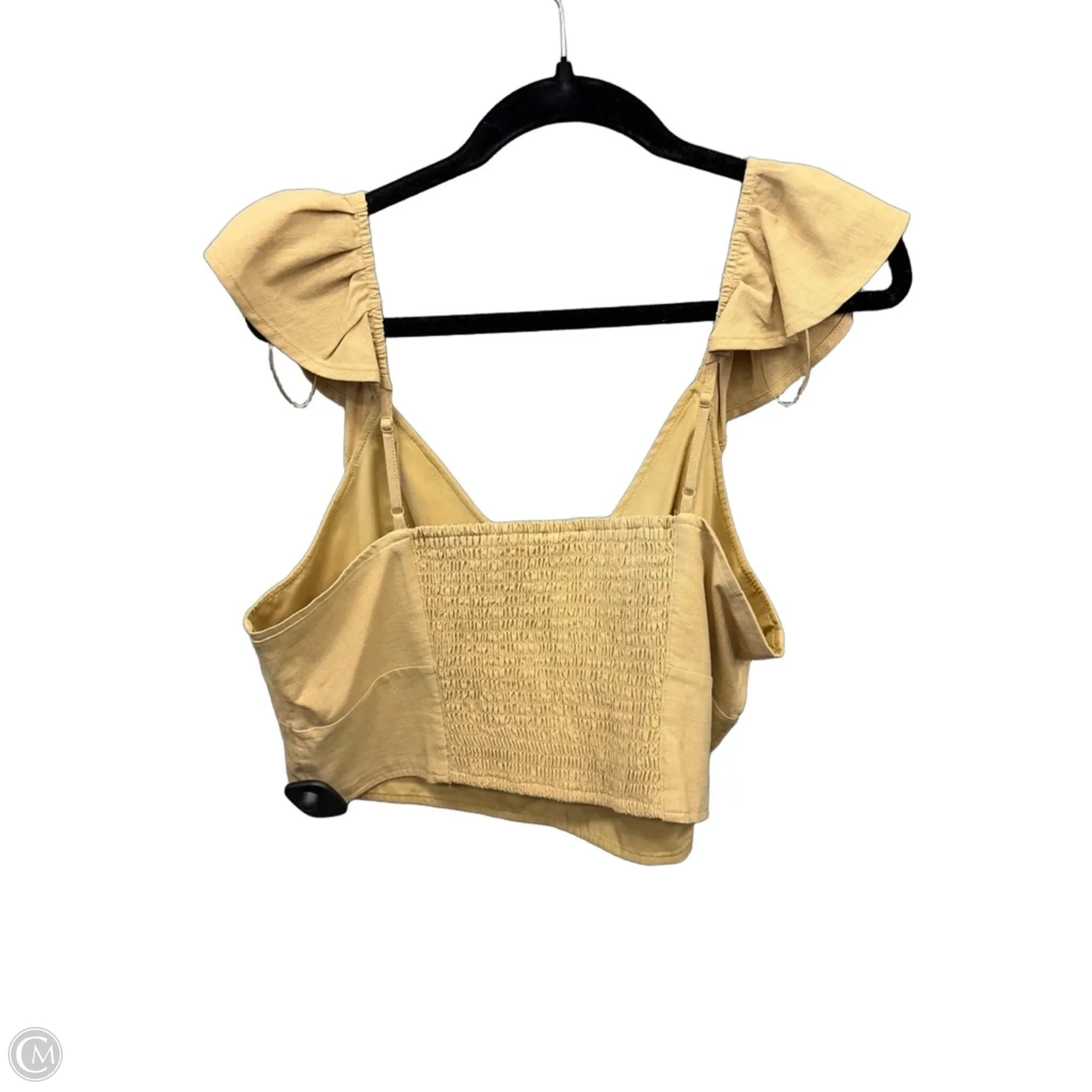 Top Sleeveless By A New Day In Beige, Size: Xl