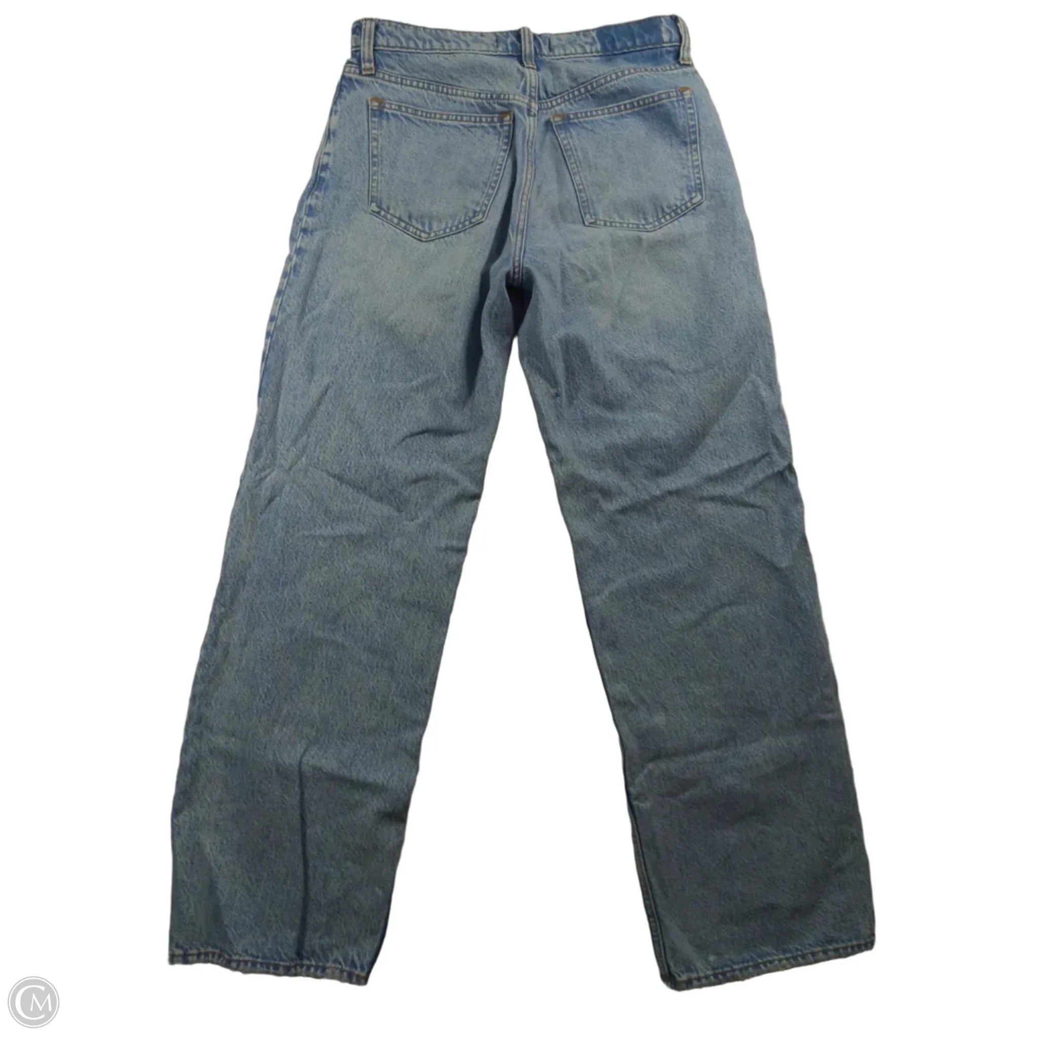 Jeans Boyfriend By Abercrombie And Fitch In Blue Denim, Size: 4