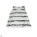 Blouse Sleeveless By Fantaslook In Black & White, Size: 3x