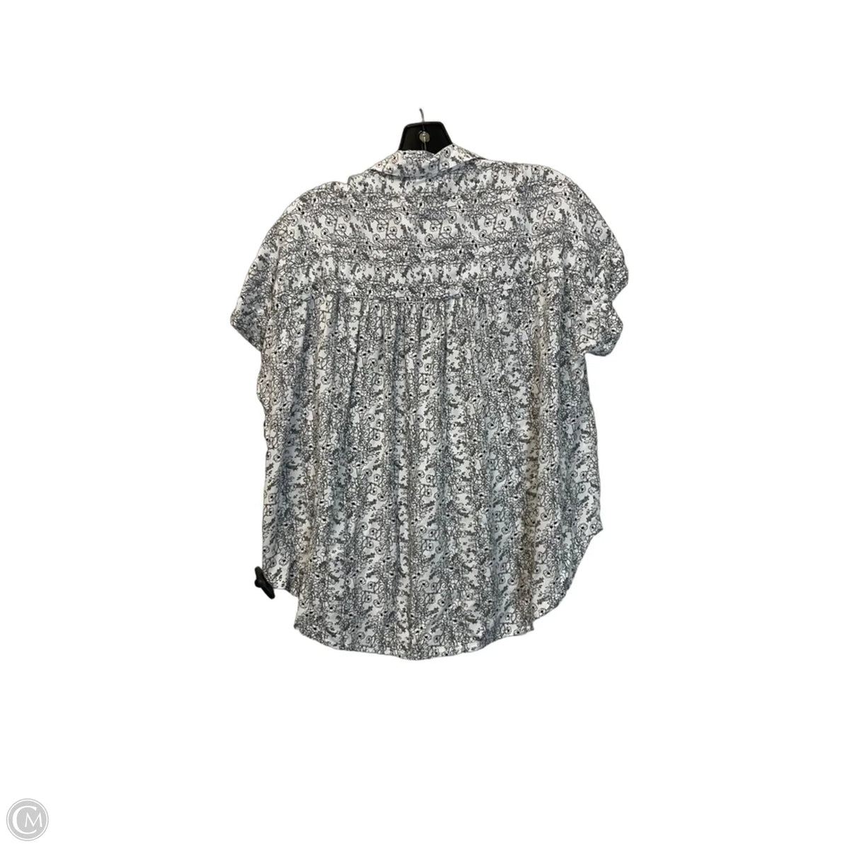 Top Short Sleeve Basic By Jane And Delancey In White, Size: Xl