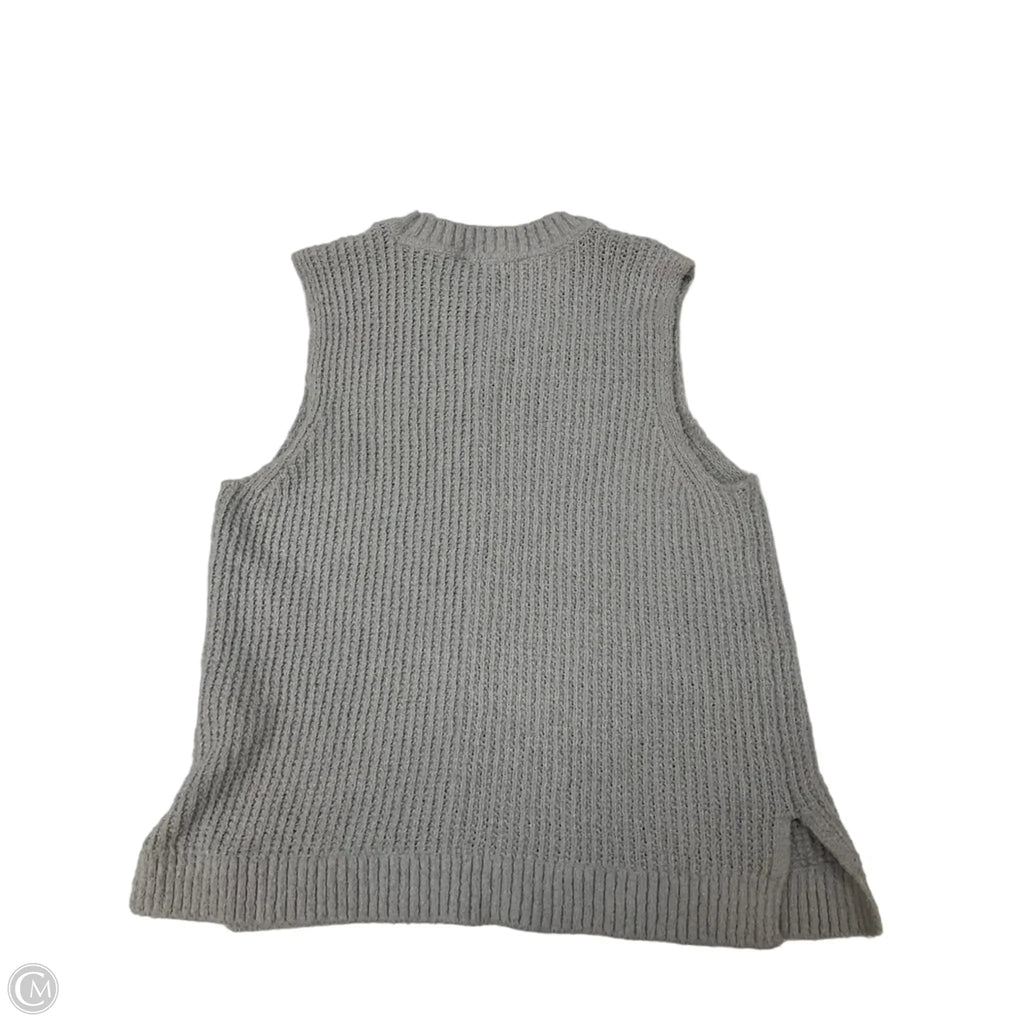 Vest Sweater By Abercrombie And Fitch In Blue, Size: L