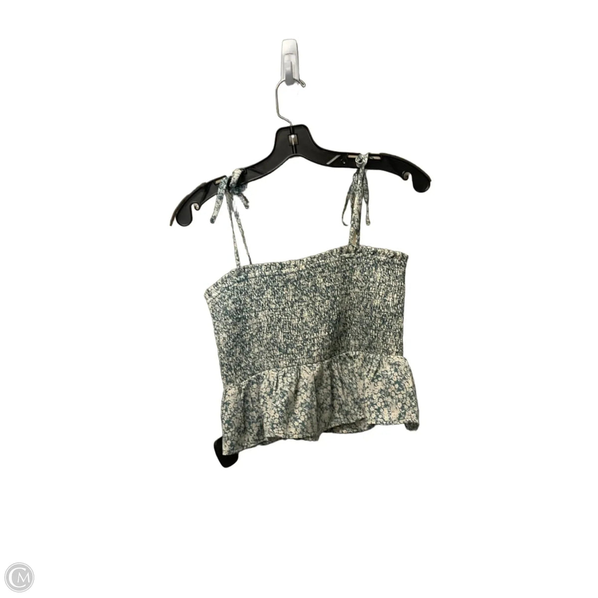 Top Sleeveless By Paper Crane In Blue, Size: M