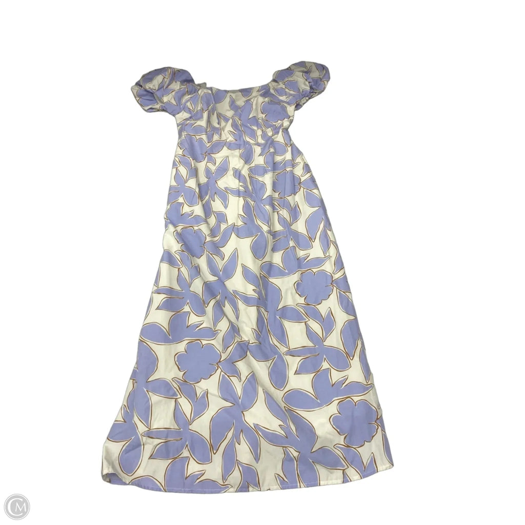 Dress Casual Maxi By A New Day In Blue & White, Size: Xs