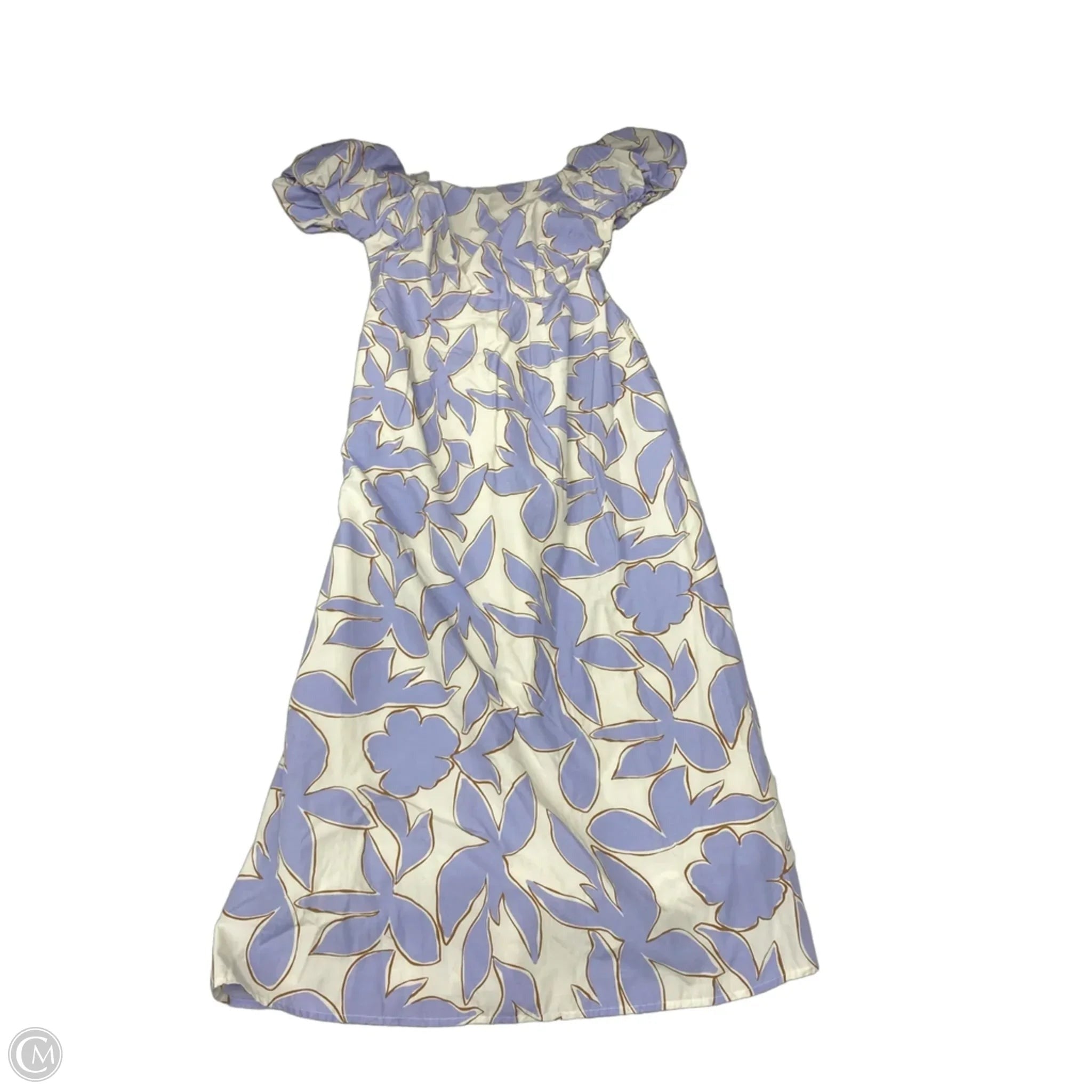 Dress Casual Maxi By A New Day In Blue & White, Size: Xs
