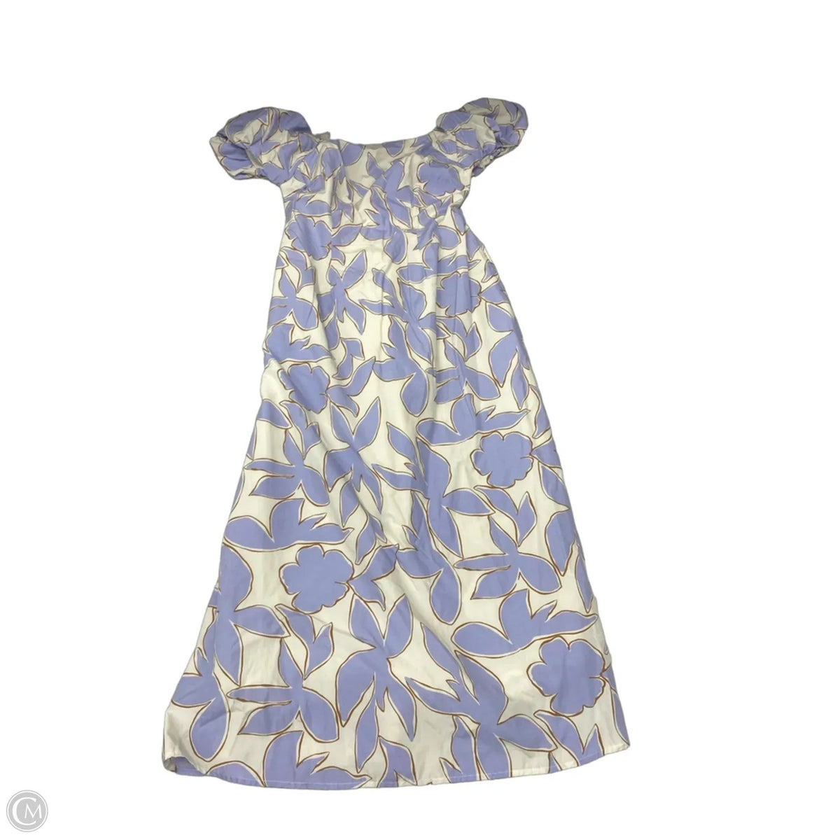 Dress Casual Maxi By A New Day In Blue & White, Size: Xs