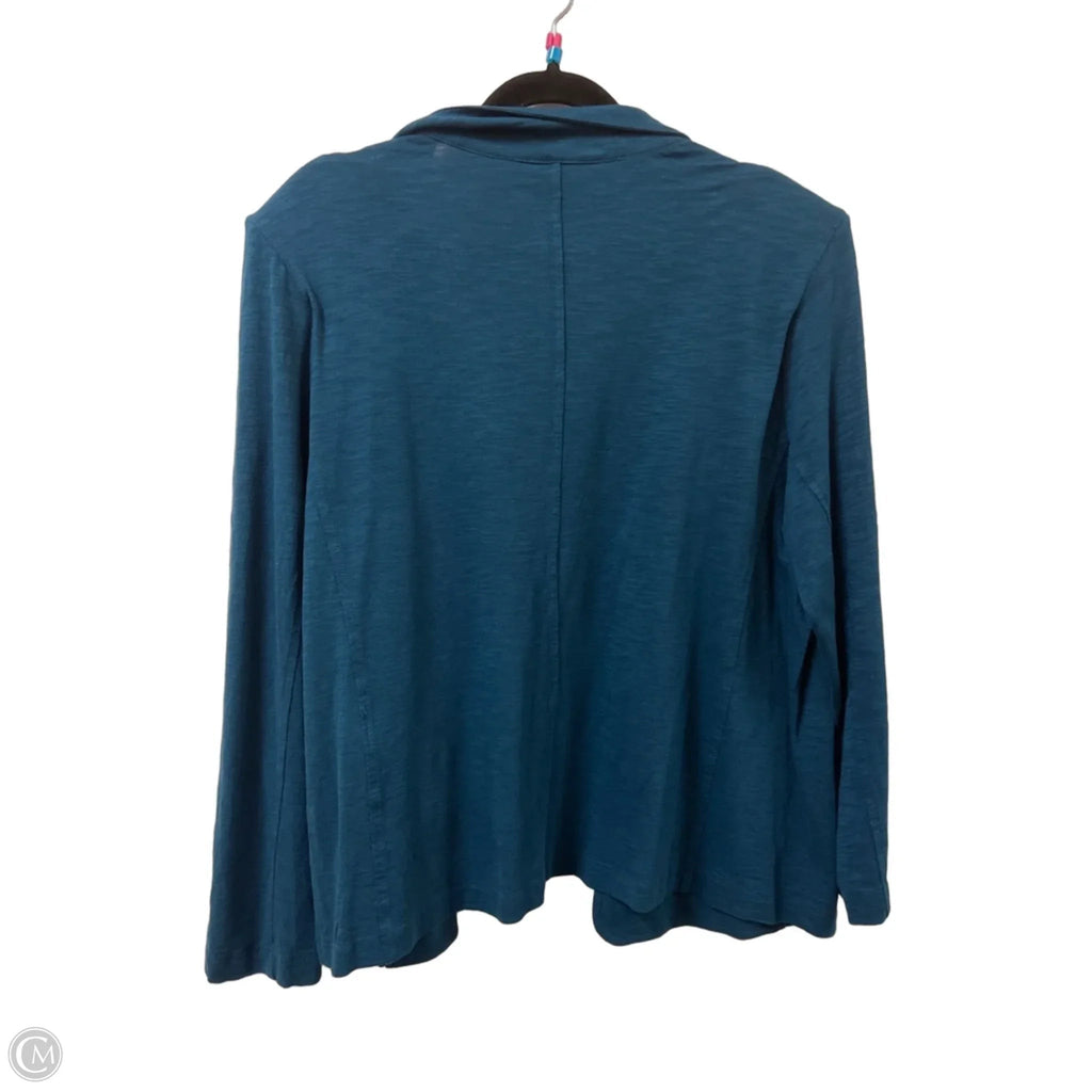 Sweater Cardigan By Chicos In Geometric Pattern, Size: Xl