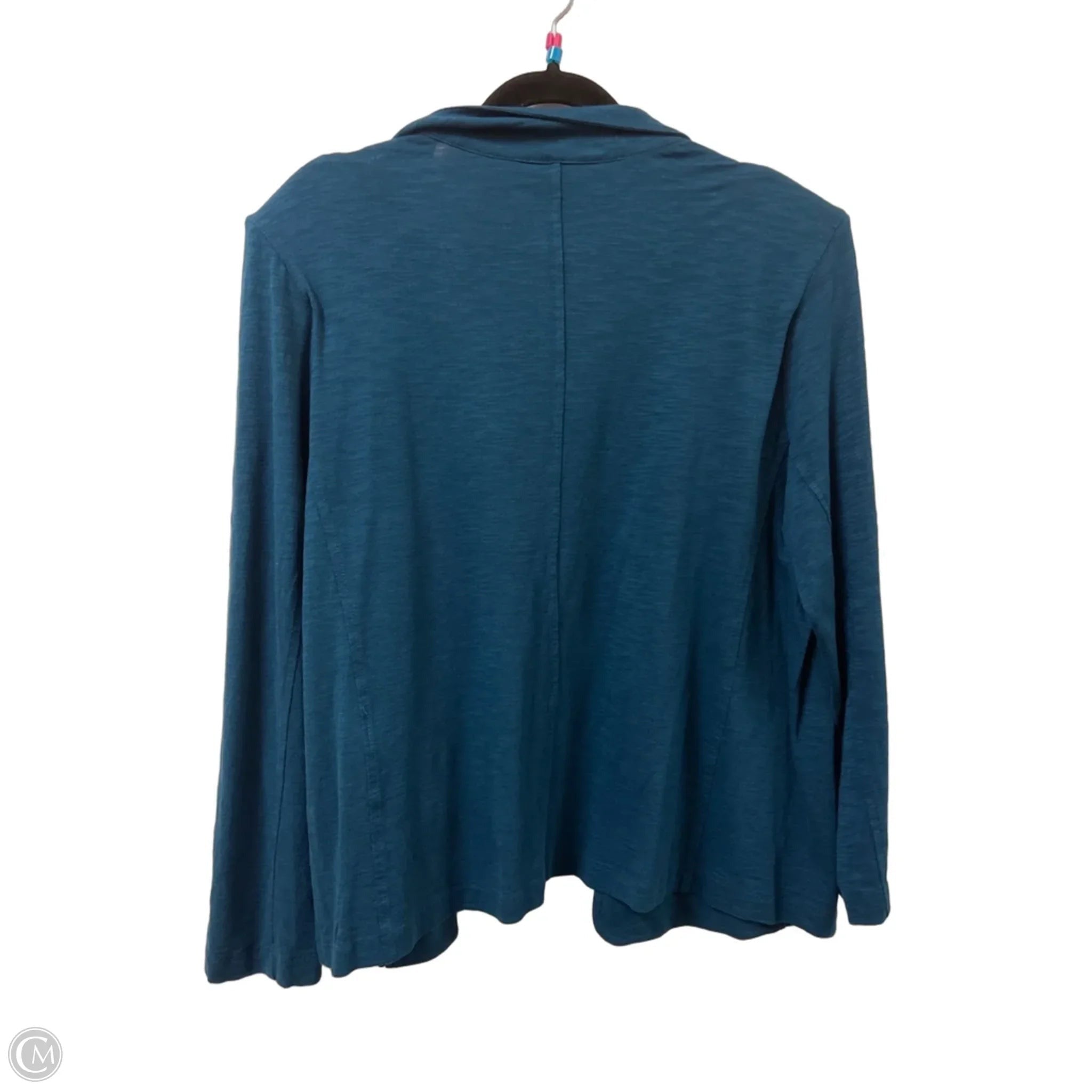 Sweater Cardigan By Chicos In Geometric Pattern, Size: Xl