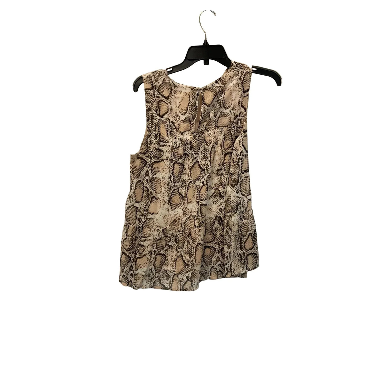 Top Sleeveless By Clothes Mentor In Animal Print, Size: L
