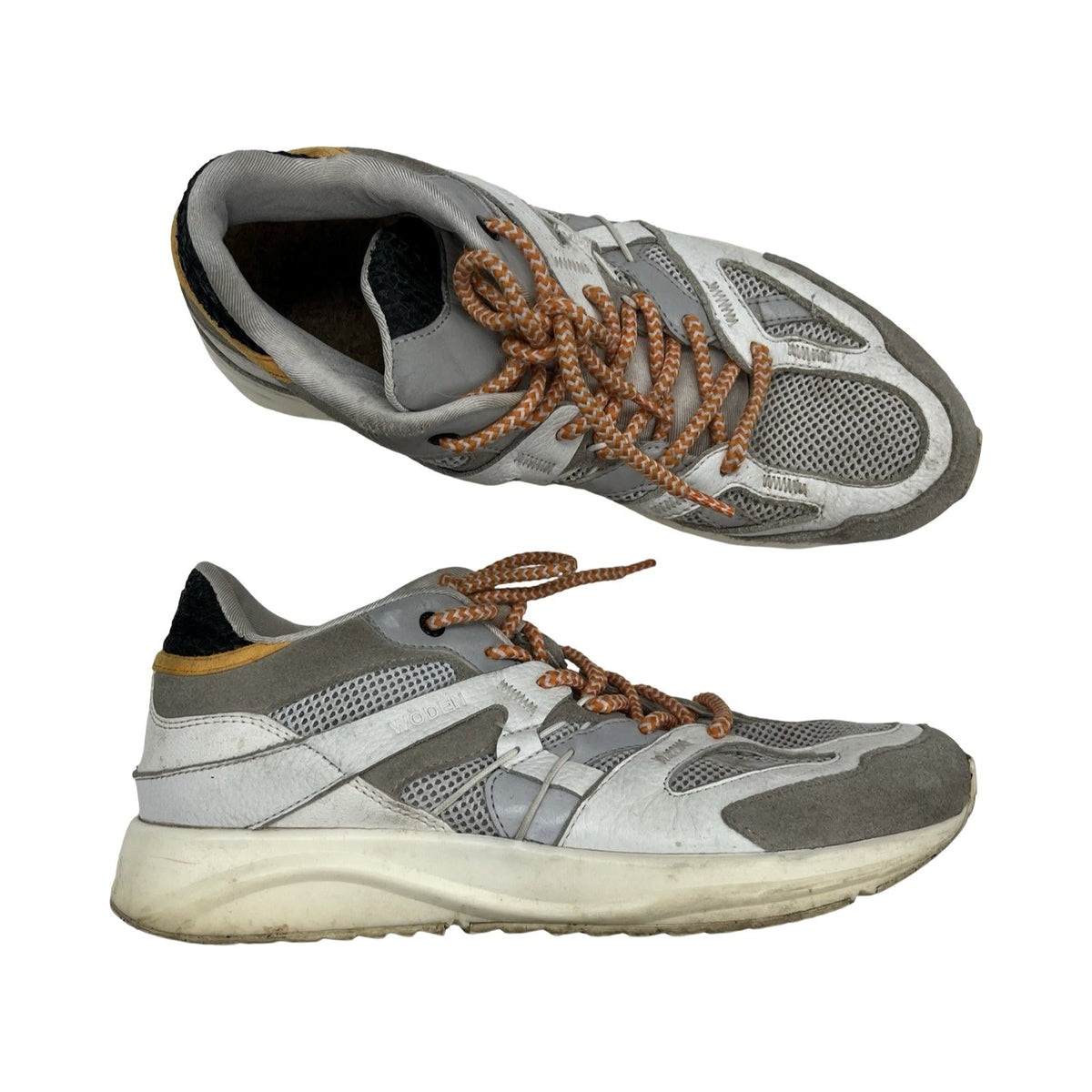 Shoes Sneakers By Cmb In Cream & Grey, Size:8