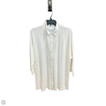 Blouse Long Sleeve By J. Jill In White, Size: S