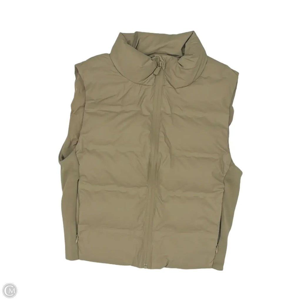 Vest Puffer & Quilted By Love Tree In Tan, Size: S