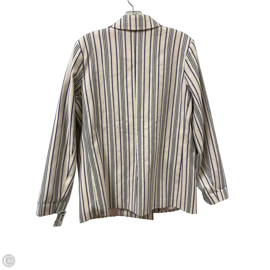 Blazer By Scotch & Soda In Striped Pattern, Size: L